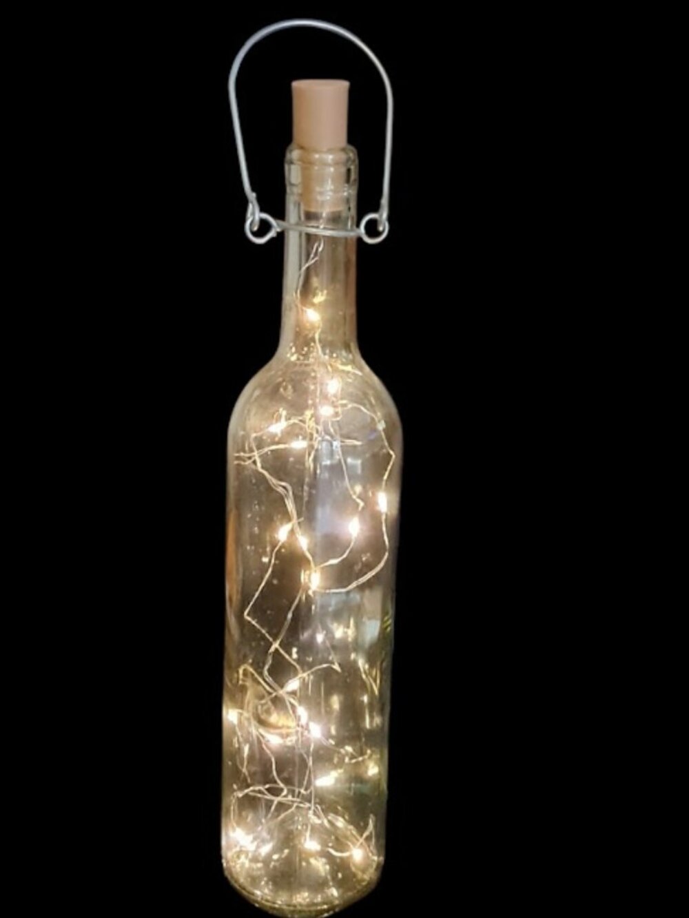 LED Fairy Lit Wine Bottle/Battery Operated